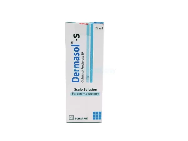 Dermasol-S0.05% Scalp Solution Clobetasol Propionate [Scalp Preparation] Square Pharmaceuticals Ltd.