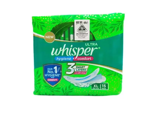 Whisper Ultra Comfort XL15 Pads