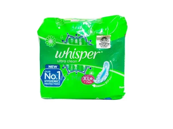 Whisper Ultra Clean XL+ Plus7 Pads