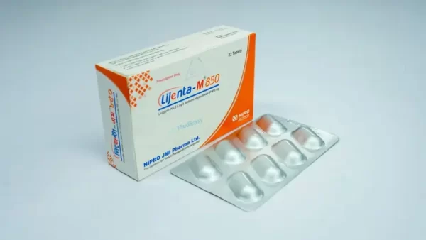 Lijenta-M2.5 mg+850 mg