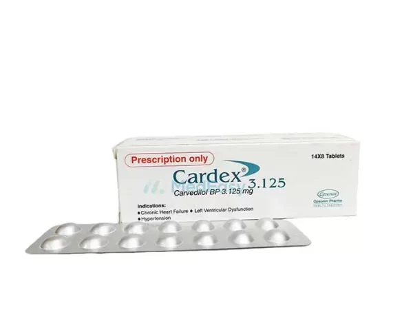 Cardex3.125 mg