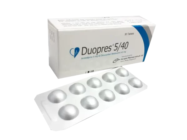 Duopres5 mg+40 mg
