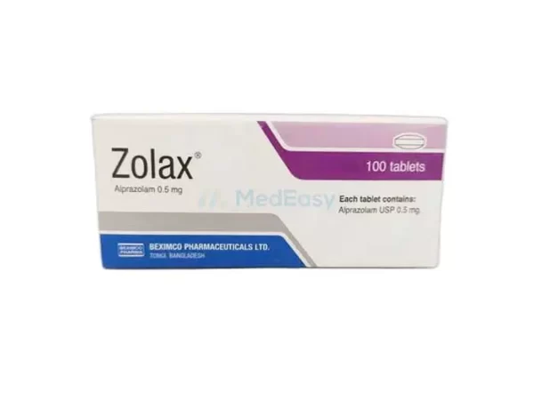 Zolax0.5 mg