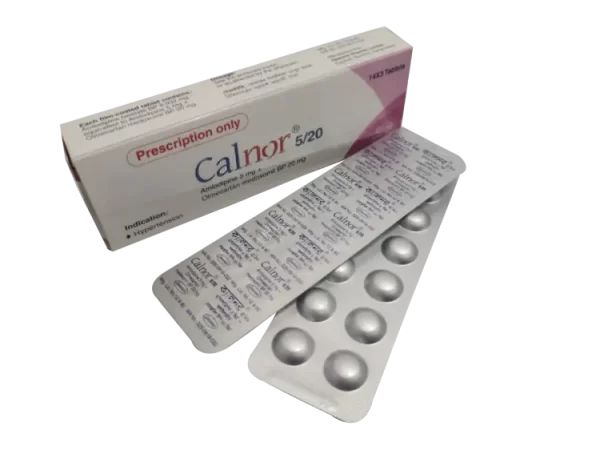 Calnor5 mg+20 mg