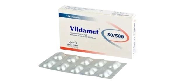 Vildamet50 mg+850 mg