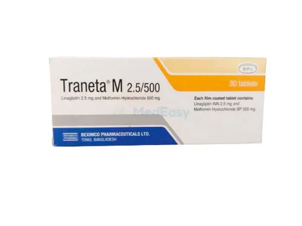 Traneta M2.5 mg+500 mg