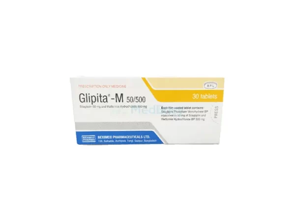 Glipita M50 mg+500 mg